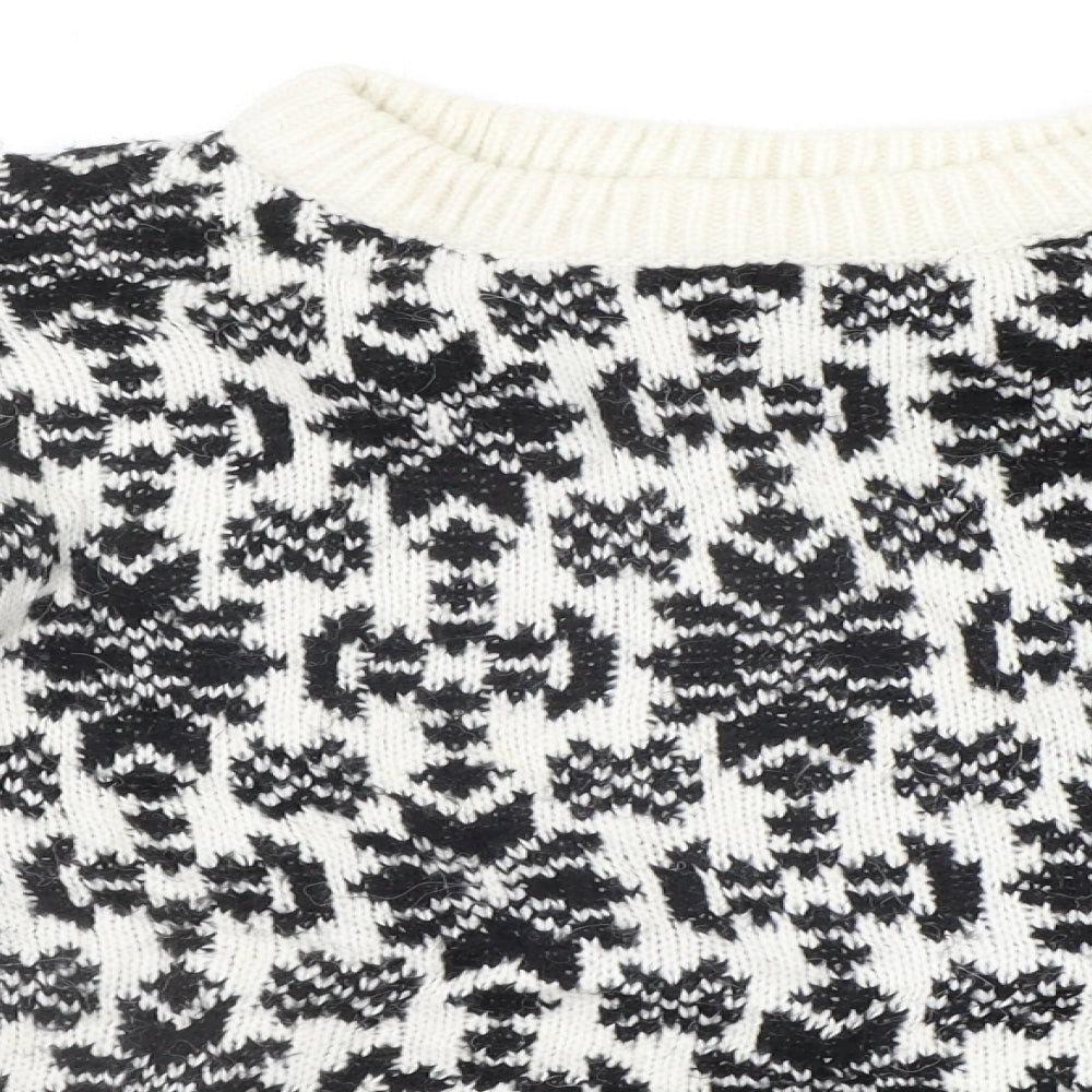 Womens UK Size M H&M Black Pullover Jumper