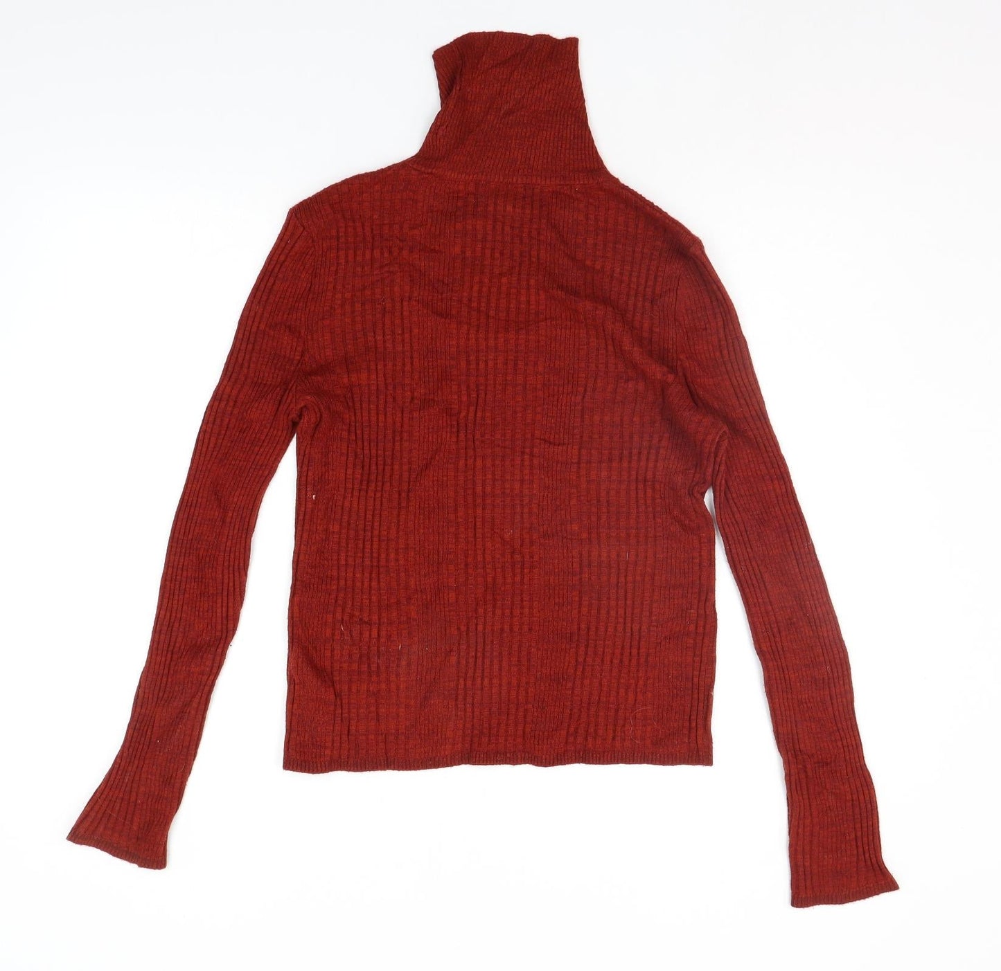 Womens UK Size 10 Topshop Red Pullover Jumper