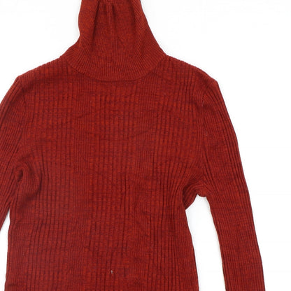 Womens UK Size 10 Topshop Red Pullover Jumper