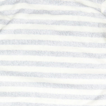 LOVE TO LOUNGE Womens Grey Striped  Top Pyjama Set Size S  - MICKEY MOUSE