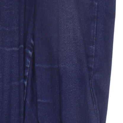 Denim & Co. Womens Blue   Skinny Jeans Size 10 L29 in