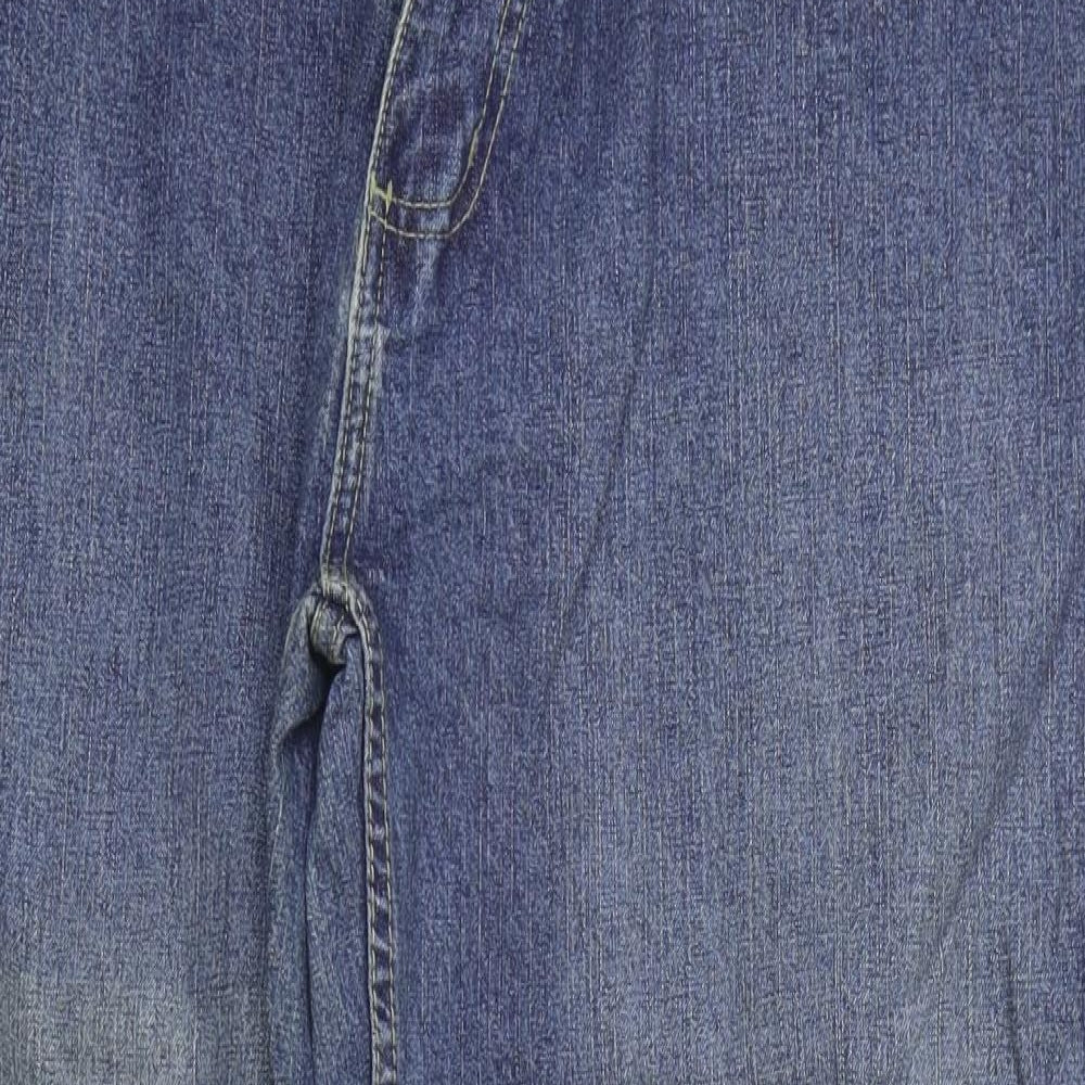 George Womens Blue   Straight Jeans Size 40 in L31 in