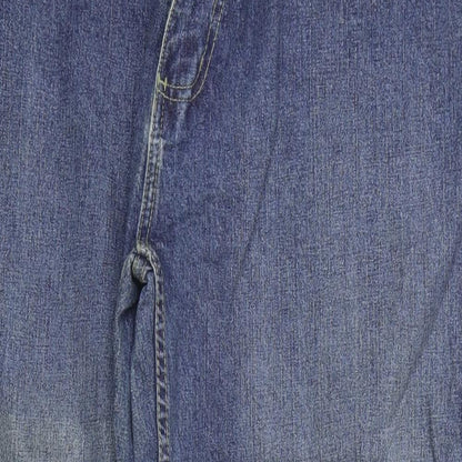 George Womens Blue   Straight Jeans Size 40 in L31 in