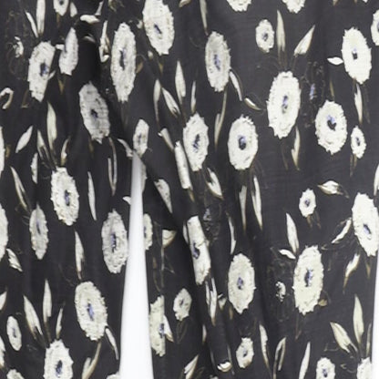 Womens UK Size 8 NEXT Regular Fit  Black Trousers