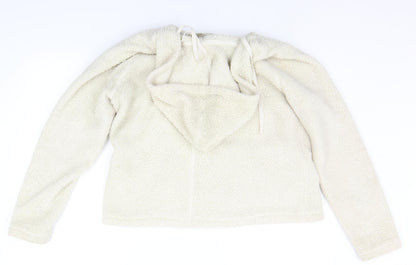 Next Womens Beige   Pullover Hoodie Size 12