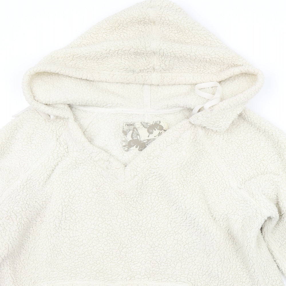 Next Womens Beige   Pullover Hoodie Size 12