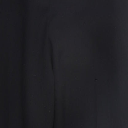 Womens UK Size 16 Marks and Spencer Regular Fit  Black Trousers