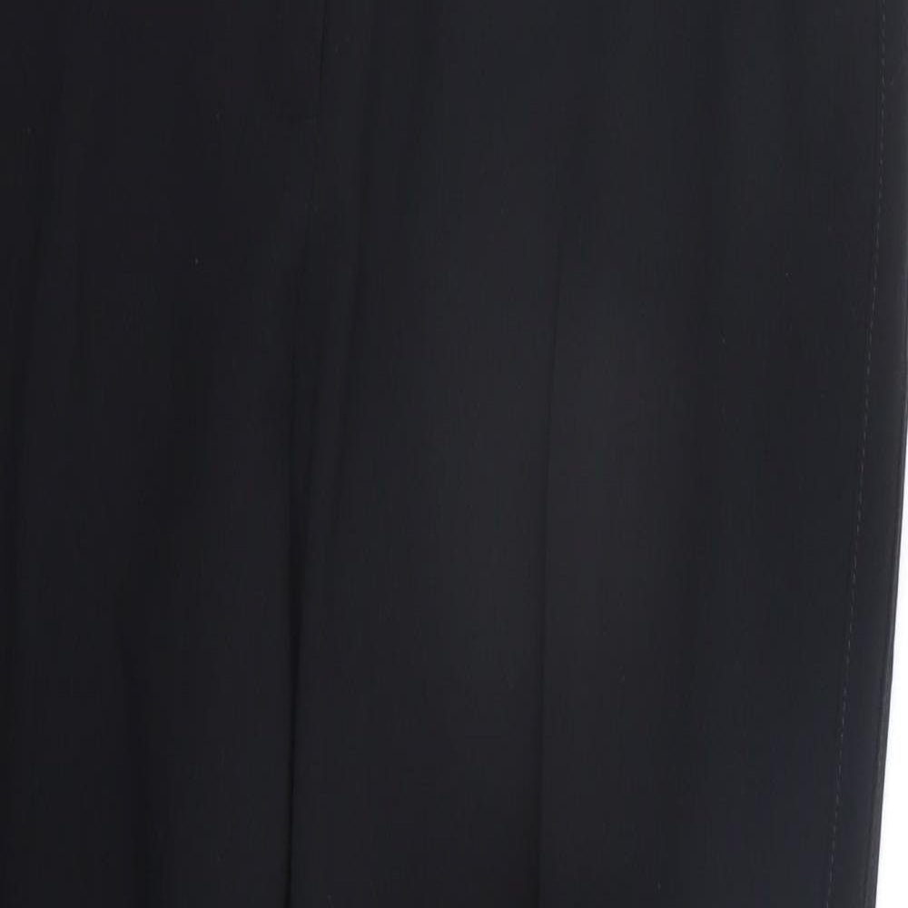 Womens UK Size 16 Marks and Spencer Regular Fit  Black Trousers