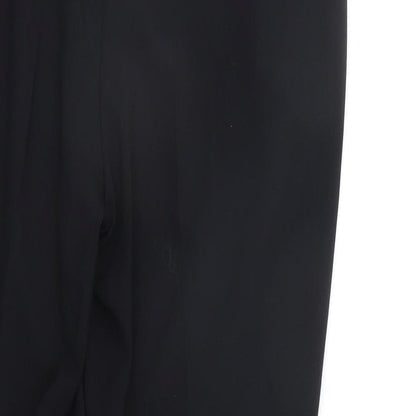 Womens UK Size 16 Marks and Spencer Regular Fit  Black Trousers