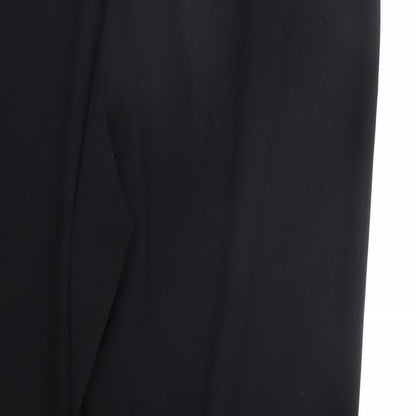 Womens UK Size 18 Marks and Spencer Regular Fit  Black Trousers