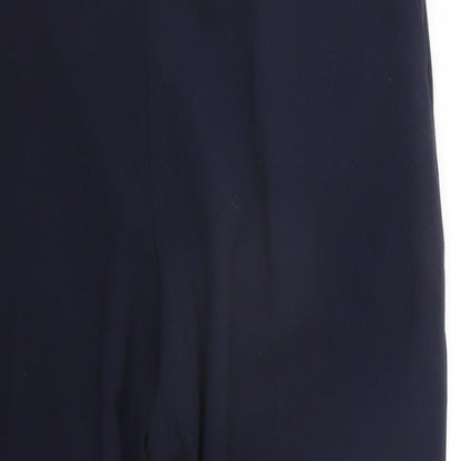 Womens UK Size 16 Marks and Spencer Regular Fit  Blue Trousers