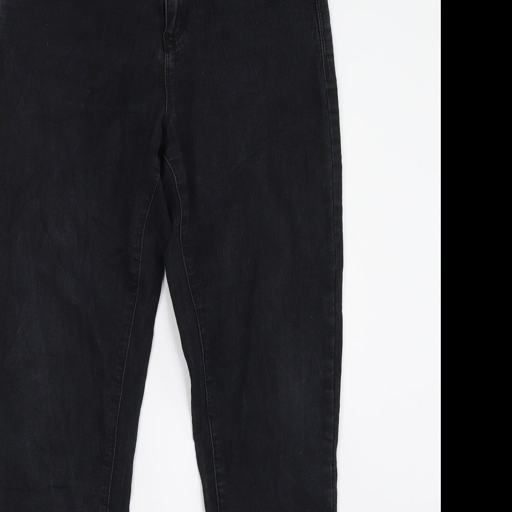 Primark Womens Black  Denim Skinny Jeans Size 10 L30 in