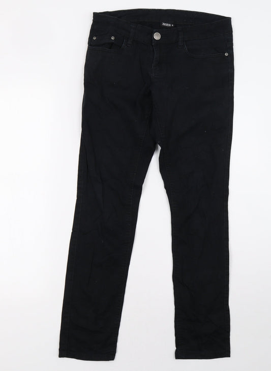 Womens UK Size 12 Janina Regular Fit  Black Trousers