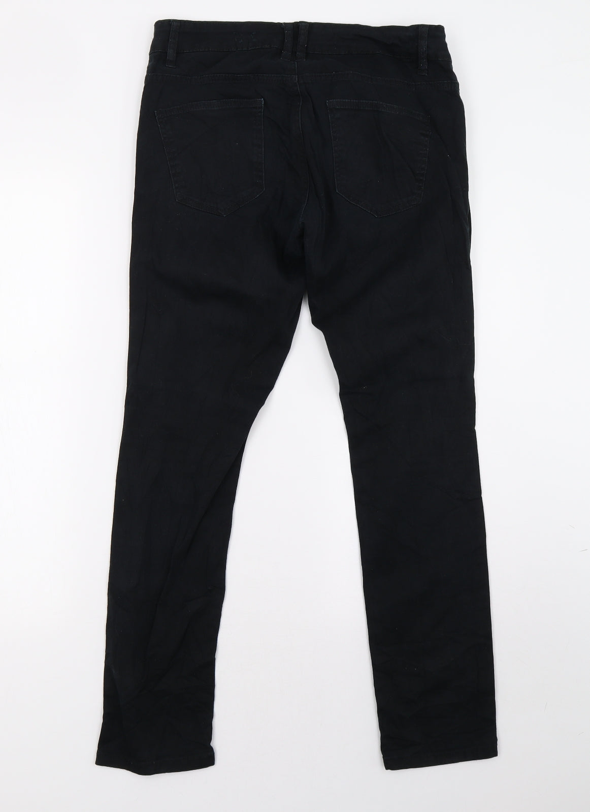 Womens UK Size 12 Janina Regular Fit  Black Trousers