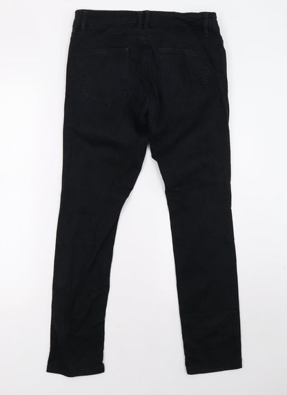 Womens UK Size 12 Janina Regular Fit  Black Trousers