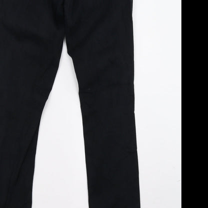 Womens UK Size 12 Janina Regular Fit  Black Trousers
