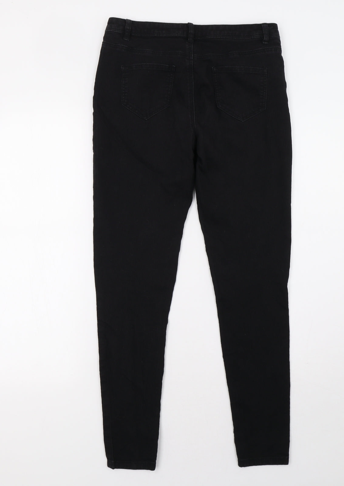 be.you Womens Black  Denim Skinny Jeans Size 10 L29 in
