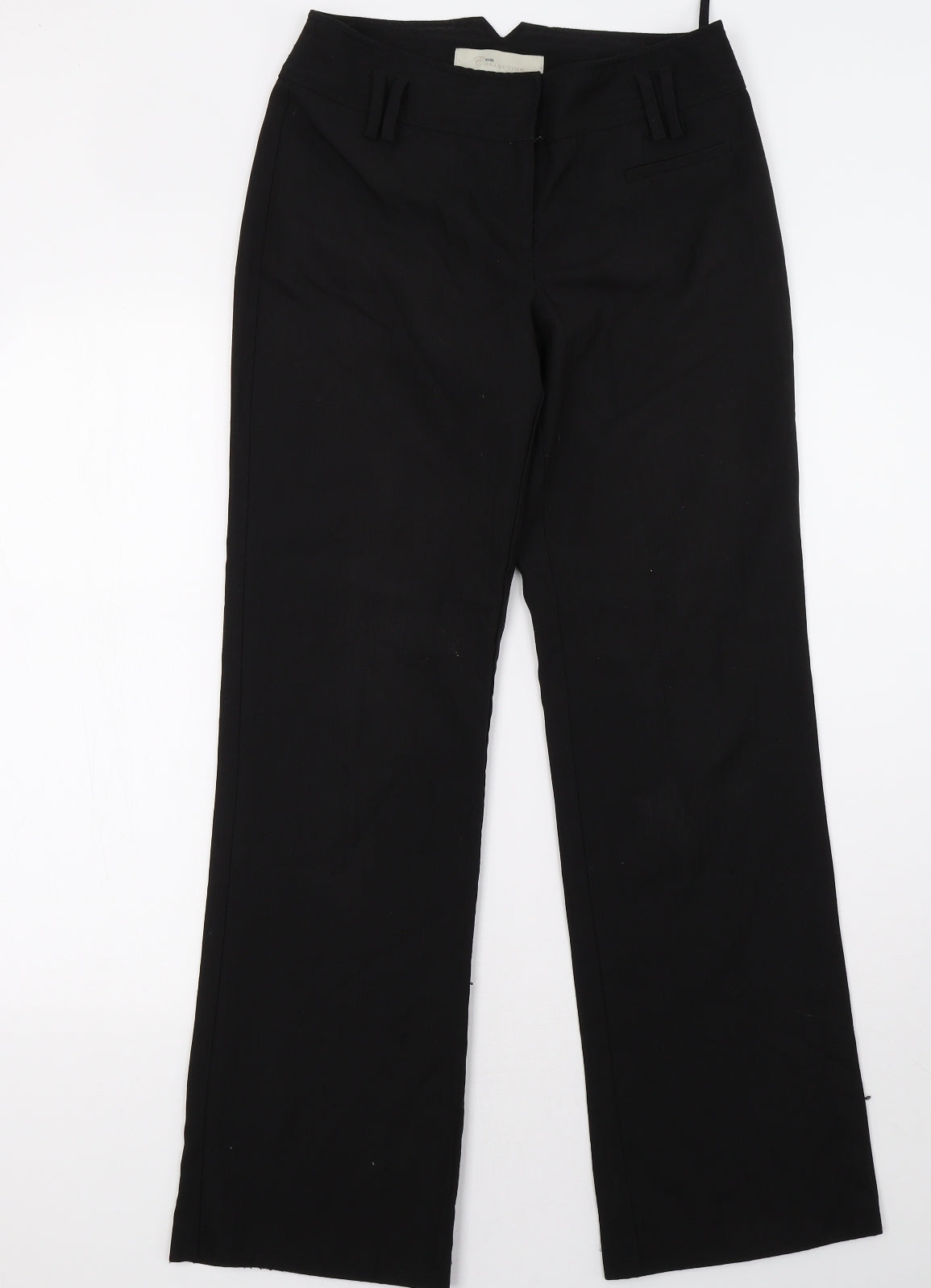 Womens UK Size 8 evie Regular Fit  Black Trousers