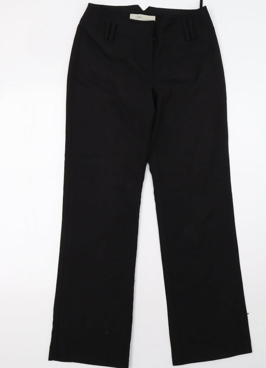 Womens UK Size 8 evie Regular Fit  Black Trousers