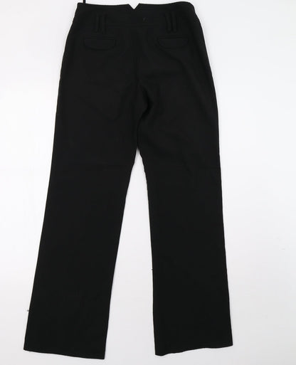 Womens UK Size 8 evie Regular Fit  Black Trousers