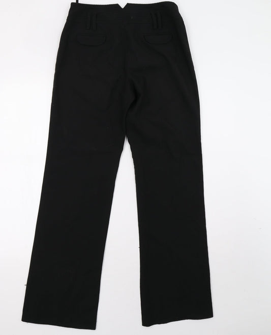Womens UK Size 8 evie Regular Fit  Black Trousers