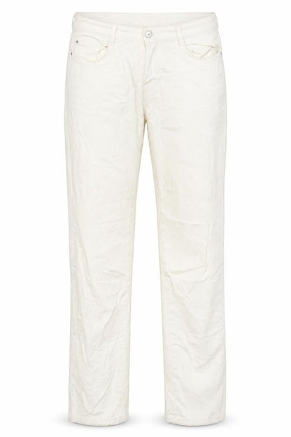 Caroll Womens White  Denim Straight Jeans Size 10