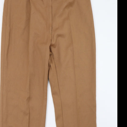 trevira Womens Brown   Trousers  Size 18 L32 in