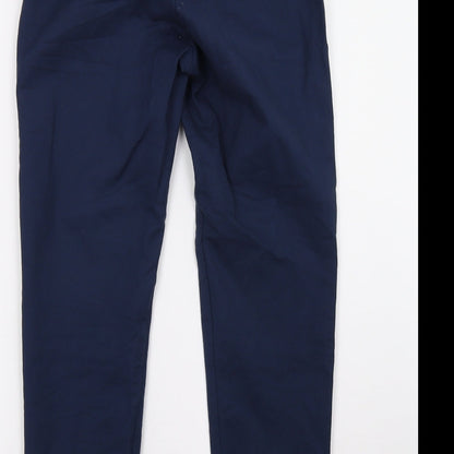 Vera Moda Womens Blue   Trousers  Size 8 L28 in