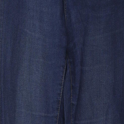 mapp Womens Blue  Denim Straight Jeans Size 10 L32 in