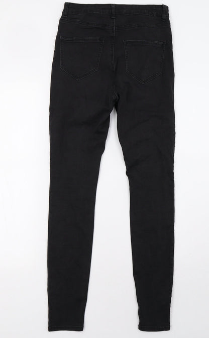 Womens UK Size 26 fb sister Regular Fit Skinny Black Jeans