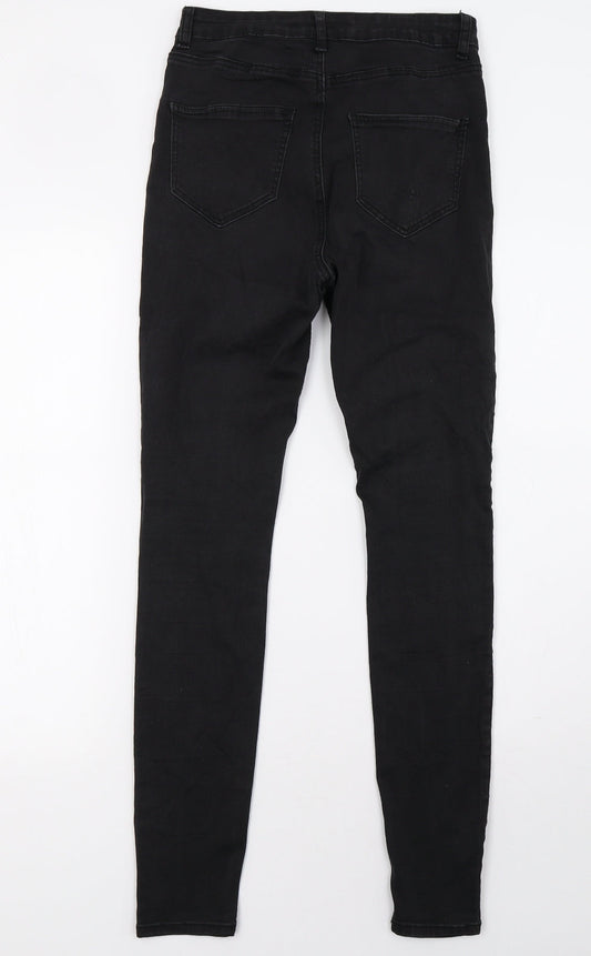 Womens UK Size 26 fb sister Regular Fit Skinny Black Jeans