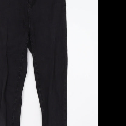 Womens UK Size 26 fb sister Regular Fit Skinny Black Jeans