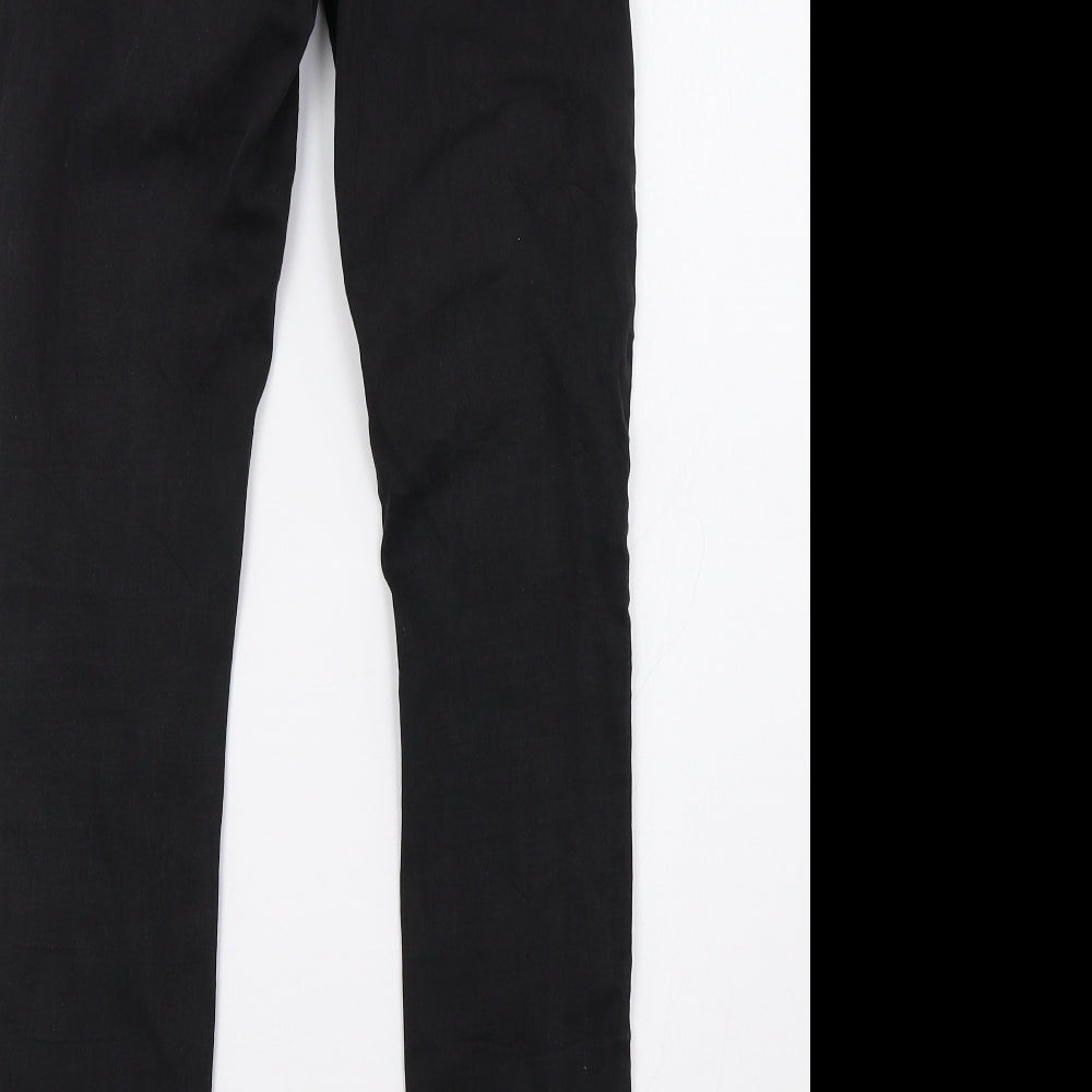 Womens UK Size 26 fb sister Regular Fit Skinny Black Jeans