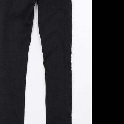 Womens UK Size 26 fb sister Regular Fit Skinny Black Jeans