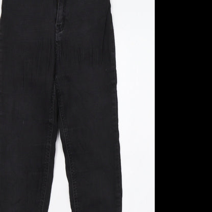 Womens UK Size 6 TALLY WEiJL Regular Fit Skinny Black Jeans
