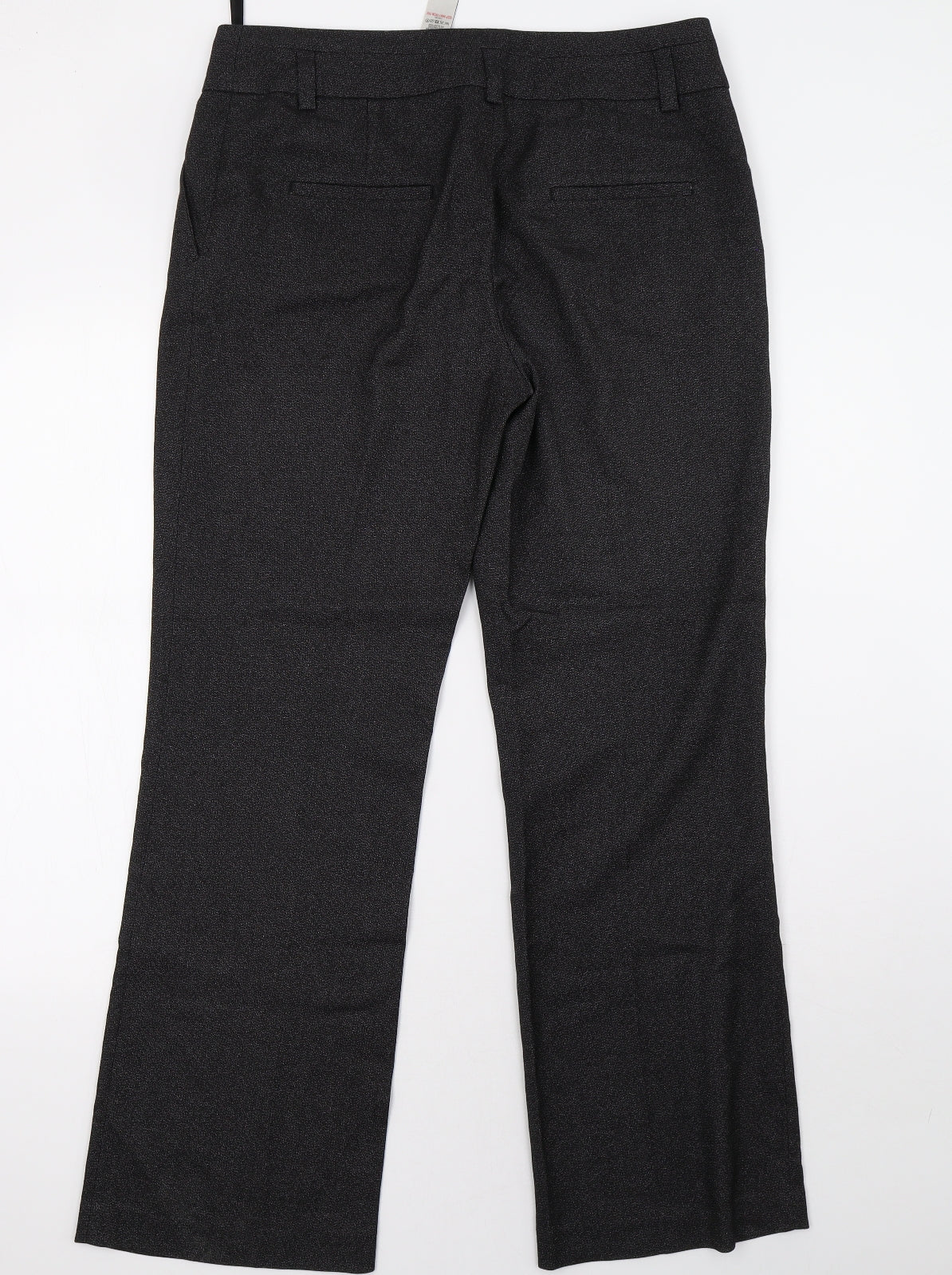 Womens UK Size 12 NEXT Regular Fit  Black Trousers