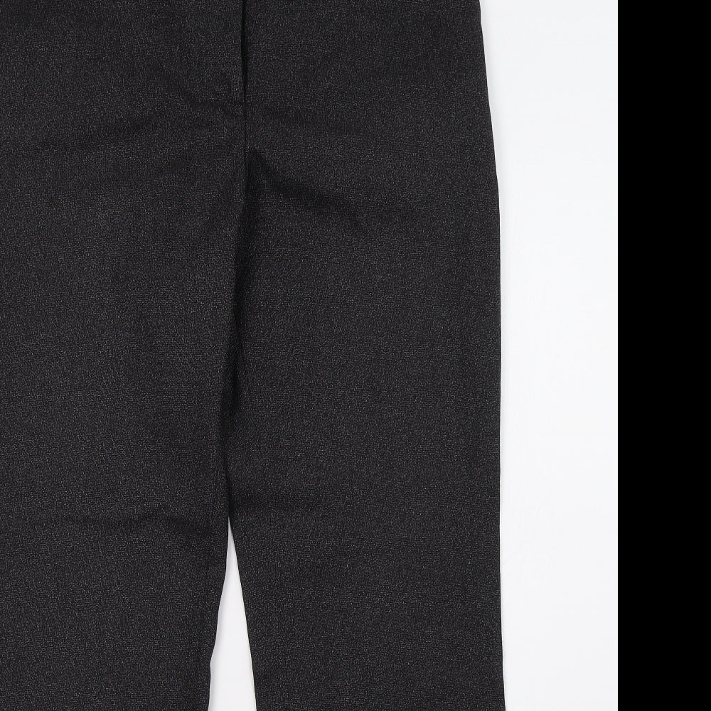 Womens UK Size 12 NEXT Regular Fit  Black Trousers