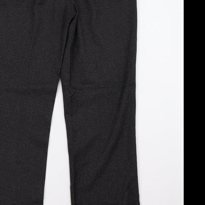 Womens UK Size 12 NEXT Regular Fit  Black Trousers