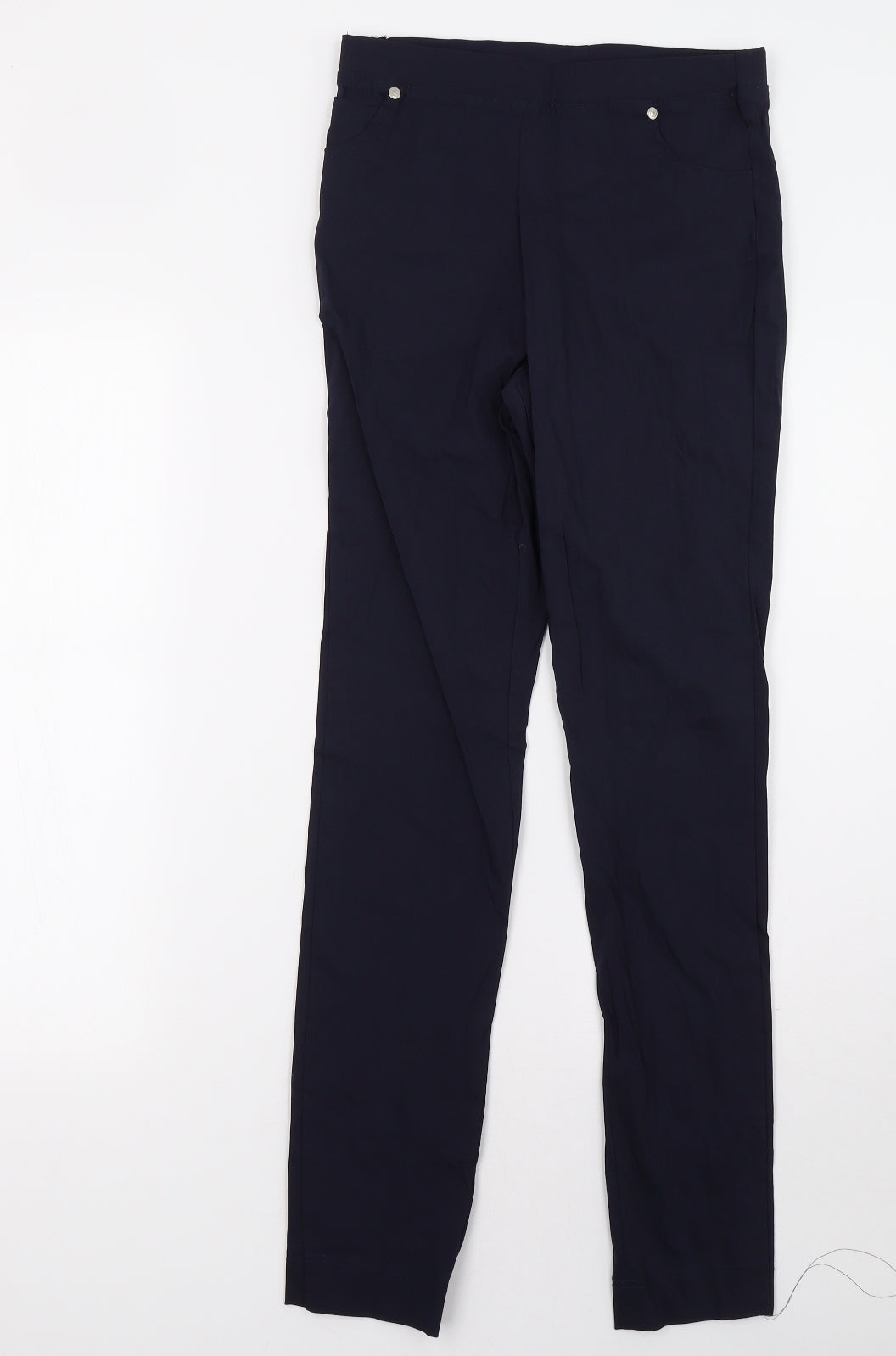 Womens UK Size 6 Preworn Regular Fit  Blue Trousers