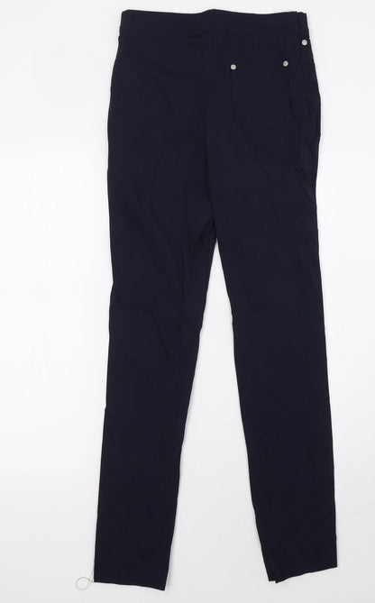 Womens UK Size 6 Preworn Regular Fit  Blue Trousers