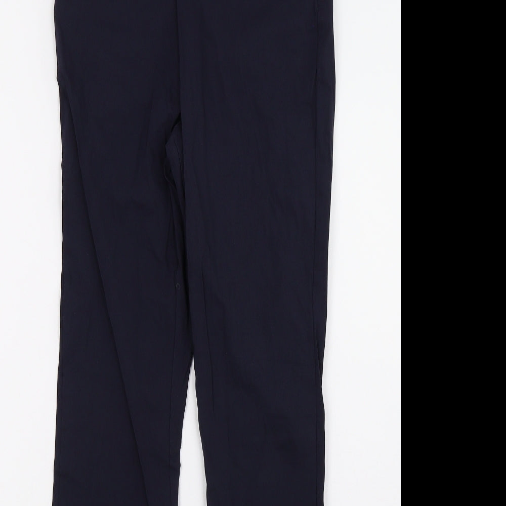 Womens UK Size 6 Preworn Regular Fit  Blue Trousers