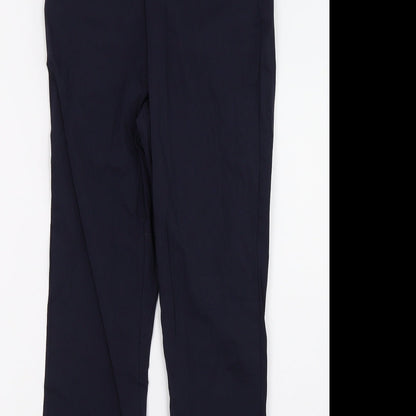 Womens UK Size 6 Preworn Regular Fit  Blue Trousers