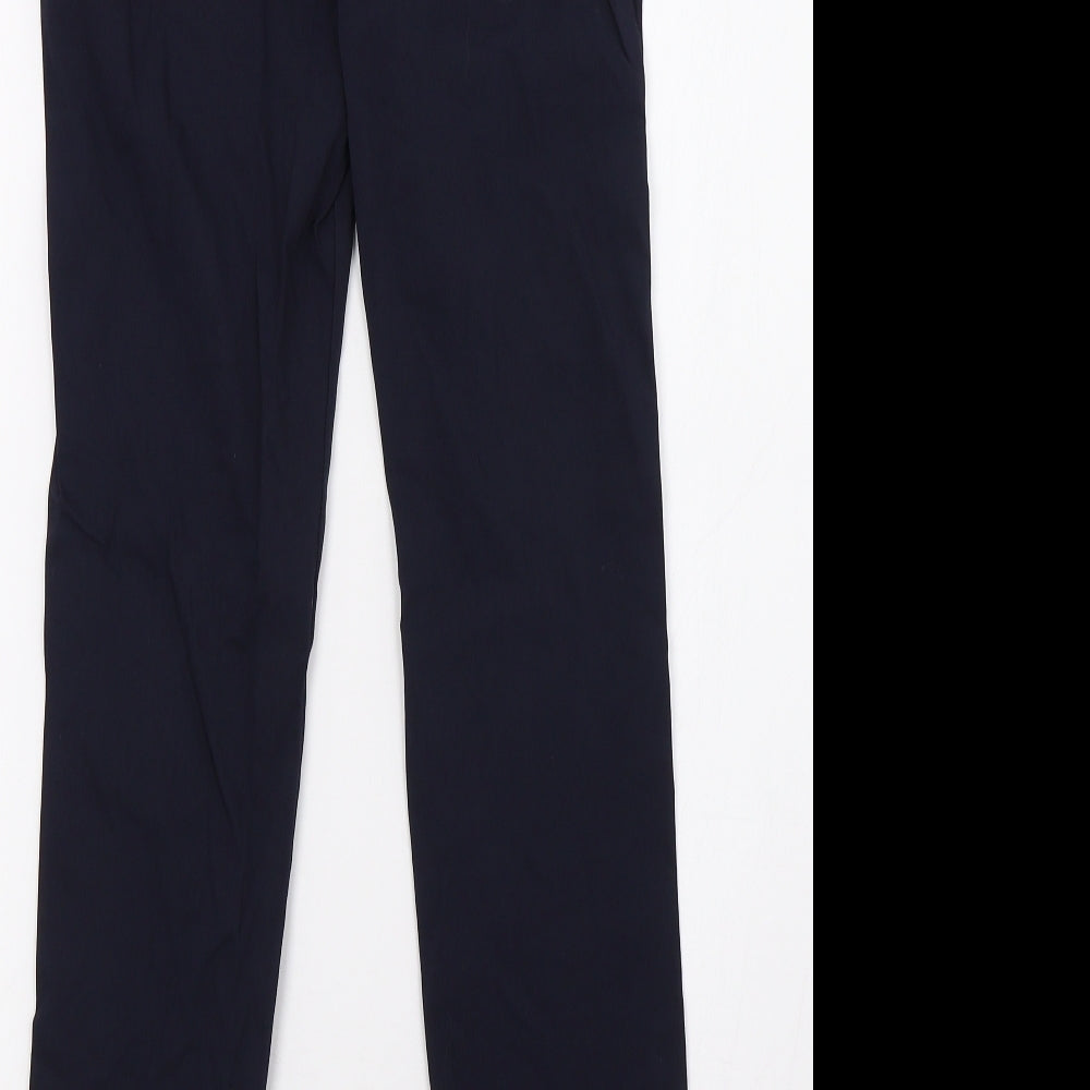 Womens UK Size 6 Preworn Regular Fit  Blue Trousers
