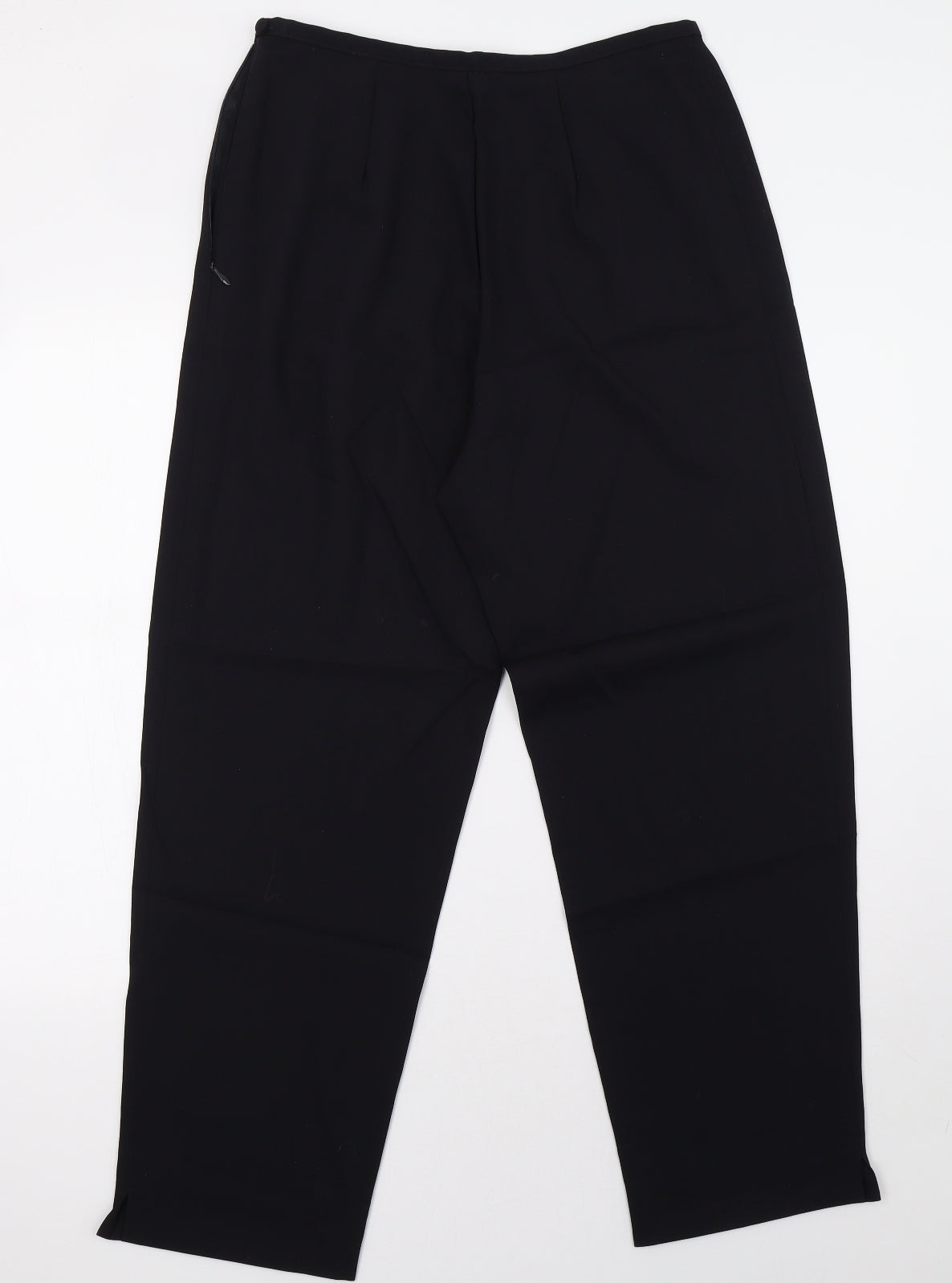 Womens UK Size 10 Preworn Regular Fit  Blue Trousers