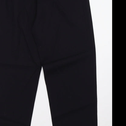 Womens UK Size 10 Preworn Regular Fit  Blue Trousers