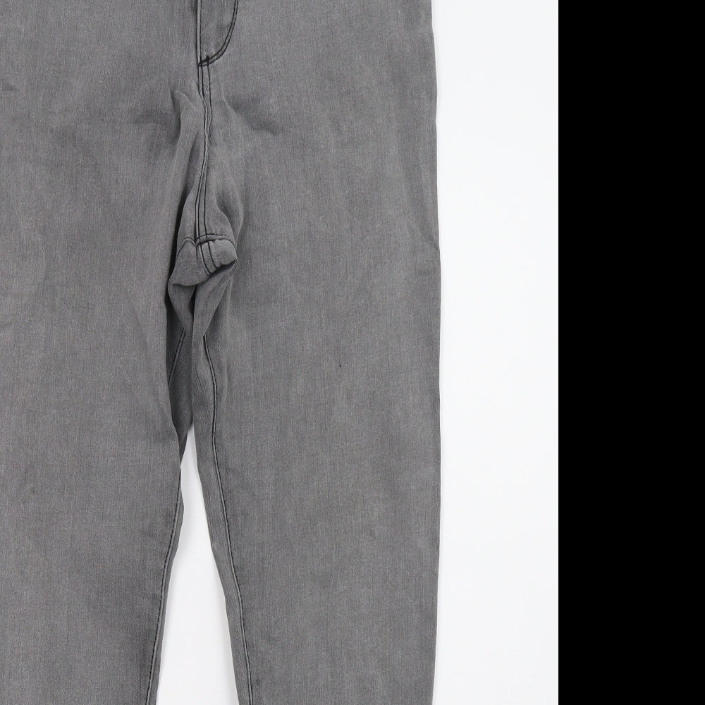 priamrk Womens Grey  Denim Skinny Jeans Size 12 L30 in