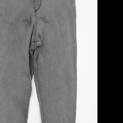 priamrk Womens Grey  Denim Skinny Jeans Size 12 L30 in