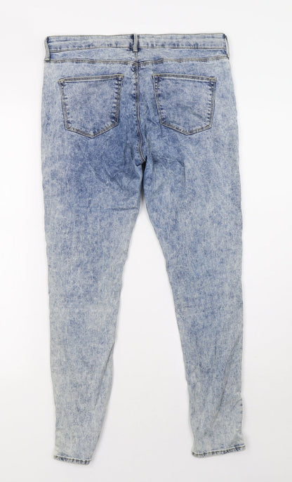 topshoo Womens Beige  Denim Skinny Jeans Size 30 L28 in