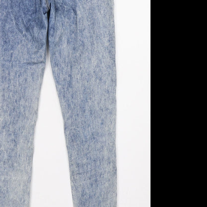 topshoo Womens Beige  Denim Skinny Jeans Size 30 L28 in