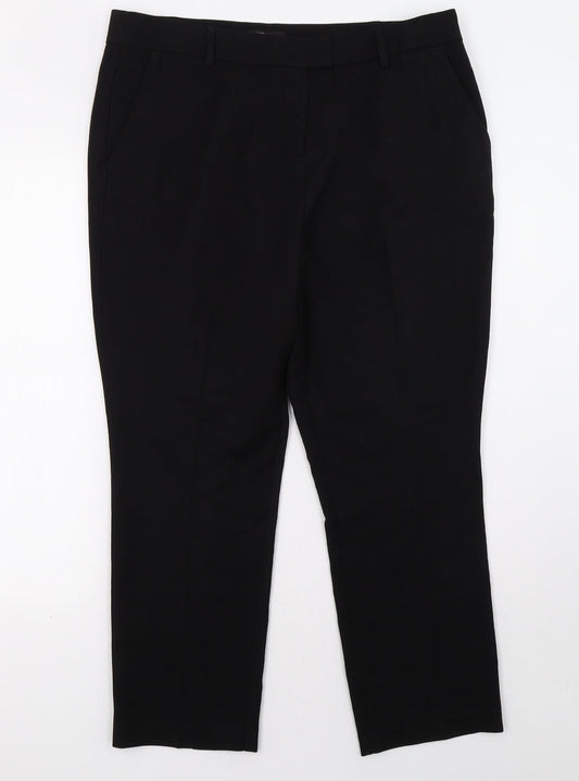 Matalan Womens Black   Trousers  Size 16 L30 in
